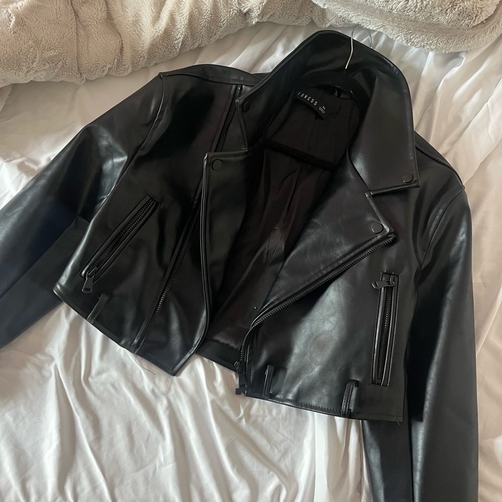 leather jacket